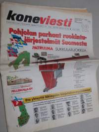 Koneviesti 1993 nr 12 - Maaseutunäyttelyn voima paikallisuudessa, Valmet - Tuoteselostus, Perinne ja tulevaisuus rinta rinnan, ym.
