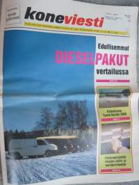 Koneviesti 1996 nr 5 - Kylvöäes sysäsi tutkijat liikkeelle, Tume Nordic 5006 ja automaattinen muokkaussyvyyden säätö, Multivat tulevat Loimaalta, ym.