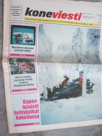 Koneviesti 1996 nr 2 - Kehittyneempiä klapikattiloita, Pintavialliset elementit kierrätykseen - Ylioppilaskylästä lietesäiliöksi, Avant ruuvikääntäjä, ym.