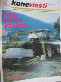 Koneviesti 1997 nr 7 - Onko turpeella tulevaisuutta?, Kuuden kiedontakoneen paalausurakka päätökseen,Nurmikoneet -Plussat ja miinukset,Arvostelun taustakommentit,ym.