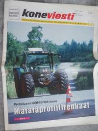 Koneviesti 1998 nr 11 - Koneiden käyttöikää järkevä jatkaa, Brnon Techagro - Vain järeää kalustoa, Motokovista Zetorin uusi isäntä, Lumiaura apurungolla, ym.