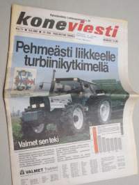 Koneviesti 1989 nr 11 - Osaaminen ja ATK, Hardi Twin System, Pellontasaus-lana Jaalan mallin, Pyöröpaalin purkulevy, Pellonpajan liemiruokkijalla on vetoa, ym.