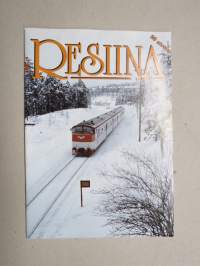 Resiina 2001 nr 1 (133.) -rautatieharrastelehti / railways hobby magazine