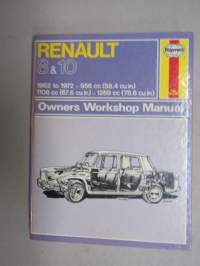 Renault 8 & 10 1962 to 1972 956 cc, 1108 cc, 1289 cc - Haynes Owner´s Workshop Manual