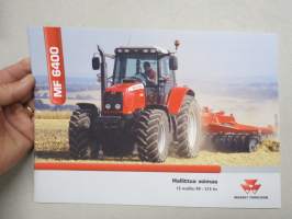 Massey-Ferguson MF 6400 90-215 hv traktori -myyntiesite / sales brochure