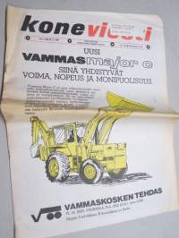 Koneviesti 1981 nr 10 - Lämmöntalteenotto-laitteetko rahasampoja?, Emännänlinja, Miten putket maassa makaavat?, Lannan käytön hyötysuhdetta parannettava, ym.