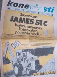 Koneviesti 1980 nr 14 - Puolet puinti-tappioista syntyy leikkuupöydällä, menestyksekäs näyttelykesä, Varpajyrä S-piikkiäkeessä, Paalit putkella perävaunuun, ym.