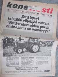 Koneviesti 1980 nr 15 - Labor John Deeren maahantuojaksi,Juolavehnäongelma,Rehukombi vihreän linjan peruskoneena,Kauppapuutarhan kattila, Aikaa ja työtä uhrattu, ym.