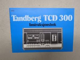 Tandberg TCD 300 -instruksjonsbok