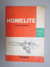 Homelite moottorisaha -käyttöohjekirja