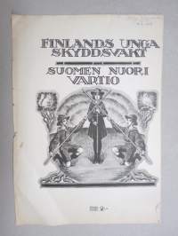 Suomen nuori vartio - Finlands unga skyddsvakt (1918) -nuotit