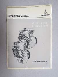 Deutz F 1/2 L 411 D, F 1/2 L 411 W Instruction Manual - käyttöohjekirja englanniksi