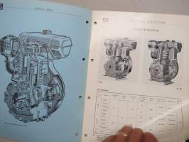 Lombardini Motori serie 400 LA-LAP 400, 490, 490SIN, 510 - LAL 400 Manuale D´officina - shop manual in italian / korjaamokäsikirja italiaksi
