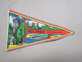 Hämeenlinna - Aulanko -matkailuviiri / paikkakuntaviiri / souvenier pennant