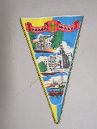 Vaasa - Wasa -matkailuviiri / paikkakuntaviiri / souvenier pennant