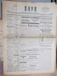 Savo (Kuopio) 18.6.1918 -sanomalehti