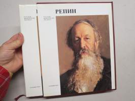 Репин - Ilja Repin 1844-1930, kuvateos taiteilijan elämästä ja teoksista, venäjän- ja englanninkielinen