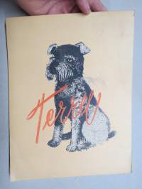 Terry -kirjoituspaperilehtiö 1940-luvulta