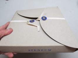 Ateneum - 3 kirjan paketti, jossa Ateneumin rakennuksen ja lisäosan esittely peruskorjauksen jälkeen, sidosryhmille teetetty erikoisjulkaisu