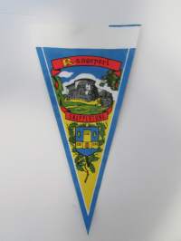 Raasepori -Snappertuna -matkailuviiri, pikkukoko / souvenier pennant