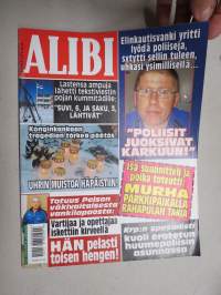 Alibi 2004 nr 4, Lastensa ampuja lähetti tekstiviestin pojan kummitädille, Konginkankaan tragedian törkeä päätös, Pelso vankilapako, Isä & poika murhaajina, ym.