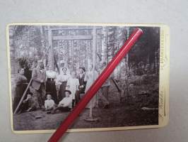 Hämeenkyrö, kesähetki -valokuva, Richter, kabinettikuva / cabinet photograph