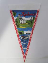 Kuhmo -matkailuviiri, pikkukoko / souvenier pennant