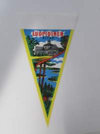 Luopioinen Aitoo -matkailuviiri, pikkukoko / souvenier pennant