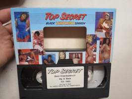 Top Secret Black Cheerleader -VHS-kasetti