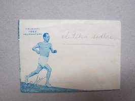 Olympia Helsinki 1952 Paavo Nurmi -kirjekuori kulkematon