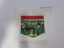 Parkano -kangasmerkki, matkailumerkki, leikkaamaton