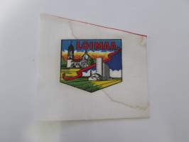 Loimaa -kangasmerkki, matkailumerkki, leikkaamaton