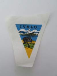 Ivalo -kangasmerkki, matkailumerkki, leikkaamaton