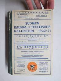 Suomen Kauppa- ja teollisuuskalenteri 1922-24