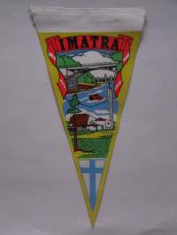 Imatra -matkailuviiri, pikkukoko / souvenier pennant