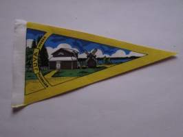 Kotiseutu - Juva -Museo -matkailuviiri, pikkukoko / souvenier pennant