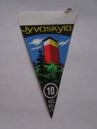 Jyväskylä -matkailuviiri, pikkukoko / souvenier pennant