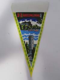 Hämeeenlinna -matkailuviiri, pikkukoko / souvenier pennant