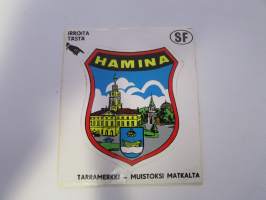 Hamina -tarra, matkamuistotarra 1970-luvulta