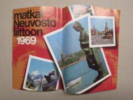 Matkat Neuvostoliittoon 1969 - Suomen Matkatoimisto / Inturist -matkaesite