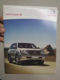 Toyota Land Cruiser V8 2008 -myyntiesite / sales brochure