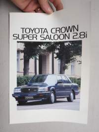 Toyota Crown Super Saloon 2.8i 1985 -myyntiesite