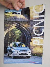 Toyota Picnic 1999 -myyntiesite / brochure