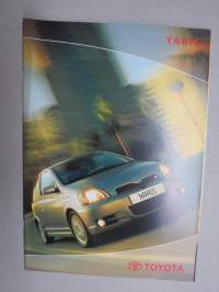 Toyota Yaris 2001 -myyntiesite / sales brochure