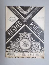 Virkkausmalleja - Kauniita, käytännöllisiä, monipuolisia -leimattu
