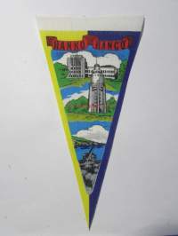 Hanko -Hangö -matkailuviiri, pikkukoko / souvenier pennant