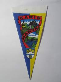 Karis -Karjaa -matkailuviiri, pikkukoko / souvenier pennant