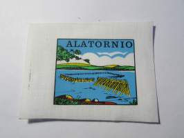 Alatornio -kangasmerkki, matkailumerkki, leikkaamaton