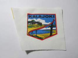 Kalajoki -kangasmerkki, matkailumerkki, leikkaamaton