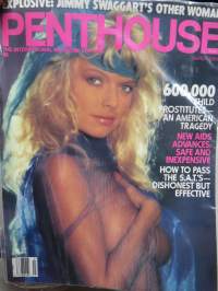 Penthouse, March 1989, adult graphics magazine -aikuisviihdelehti